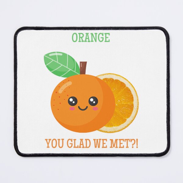 Item preview, Fruit Pun Orange designed and sold by bububabuinc.