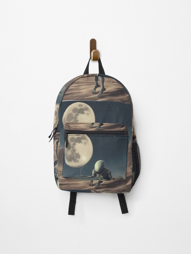 Thumbnail 1 of 3, Backpack, Alien world designed and sold by RyoSaeba90.