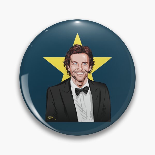 Item preview, Bradley Cooper - An illustration by Paul Cemmick designed and sold by Roddyfinlee.
