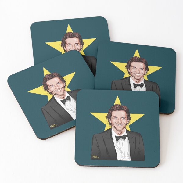 Item preview, Bradley Cooper - An illustration by Paul Cemmick designed and sold by Roddyfinlee.