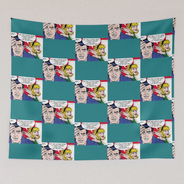 Item preview, Cool lichtenstein inspired girl Pop Art (1) designed and sold by Roddyfinlee.
