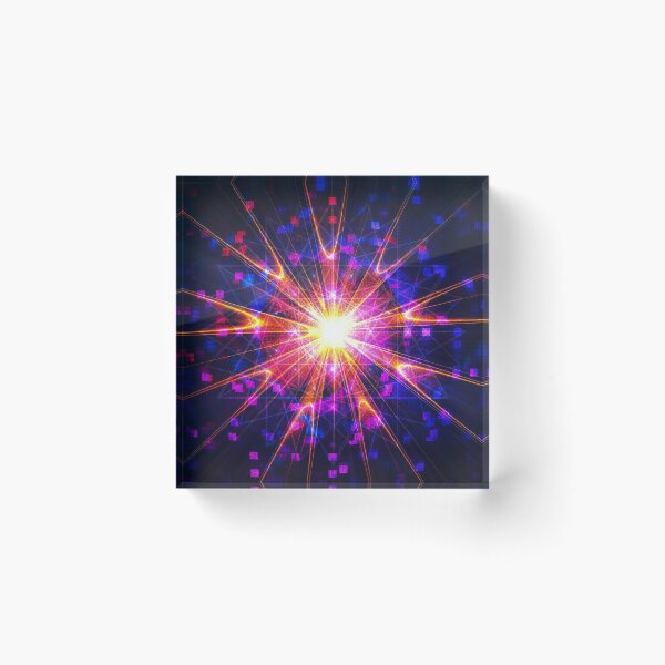 Item preview,  Crystal Disco Star [Flower of Life Pattern] [Star of David] | Fractal Art by Douglas James designed and sold by SirDouglasFresh.