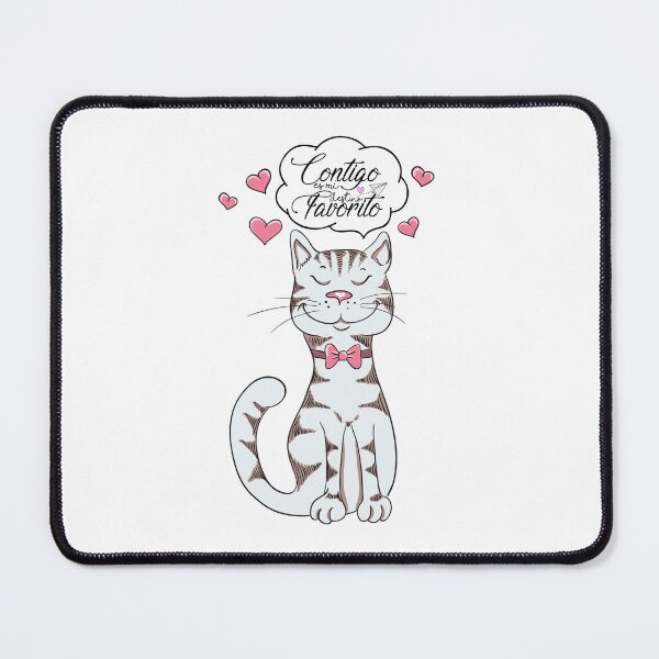 Item preview, gato enamorado designed and sold by Raandy.