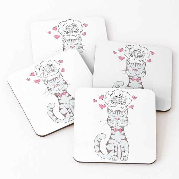 Item preview, gato enamorado designed and sold by Raandy.