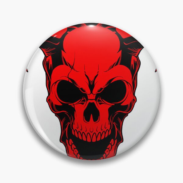 Item preview, Red Devil Skull designed and sold by PBANDJCO.