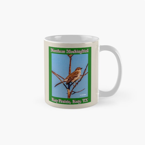 Item preview, Give The Bird To Your Lover, Northern Mockingbird, Katy Prairie, Katy, Texas, The Northern Mockingbird Is The State Bird Of Texas.  designed and sold by MoreEZUSA-Here.