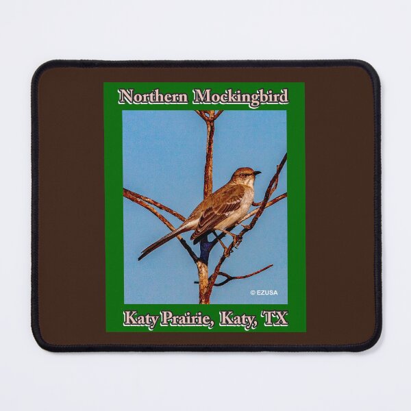 Item preview, Give The Bird To Your Lover, Northern Mockingbird, Katy Prairie, Katy, Texas, The Northern Mockingbird Is The State Bird Of Texas. designed and sold by MoreEZUSA-Here.