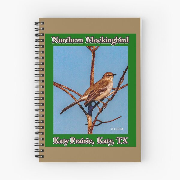 Item preview, Give The Bird To Your Lover, Northern Mockingbird, Katy Prairie, Katy, Texas, The Northern Mockingbird Is The State Bird Of Texas.  designed and sold by MoreEZUSA-Here.