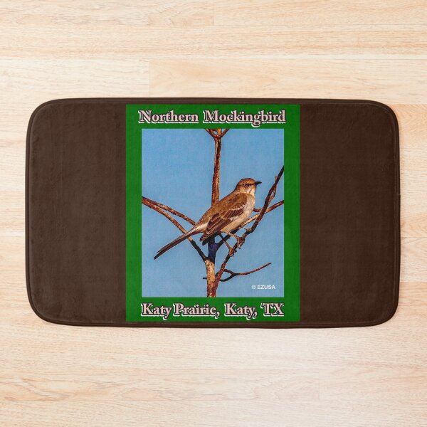 Item preview, Give The Bird To Your Lover, Northern Mockingbird, Katy Prairie, Katy, Texas, The Northern Mockingbird Is The State Bird Of Texas.  designed and sold by MoreEZUSA-Here.