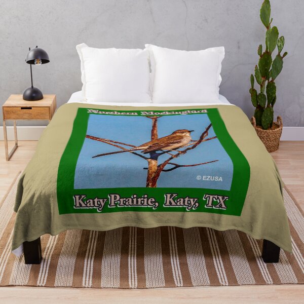 Item preview, Give The Bird To Your Lover, Northern Mockingbird, Katy Prairie, Katy, Texas, The Northern Mockingbird Is The State Bird Of Texas.  designed and sold by MoreEZUSA-Here.