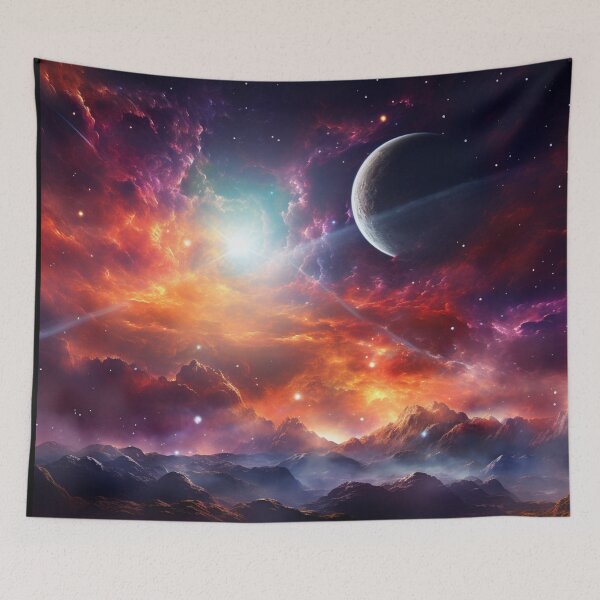 Item preview, Alien Sky designed and sold by DaftTurtle.