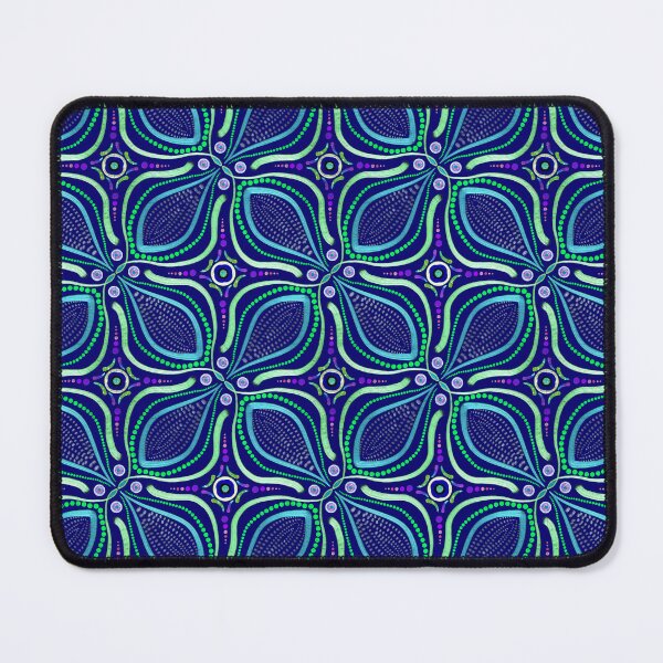 Item preview, Blue Green Metallic Abstract designed and sold by Jane Izzy Designs.
