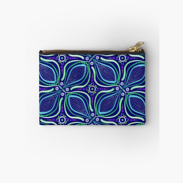 Item preview, Blue Green Metallic Abstract designed and sold by Jane Izzy Designs.