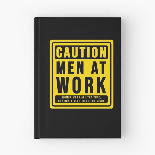 Item preview, Funny construction phrase caution men at work designed and sold by DisenyosDeMike.