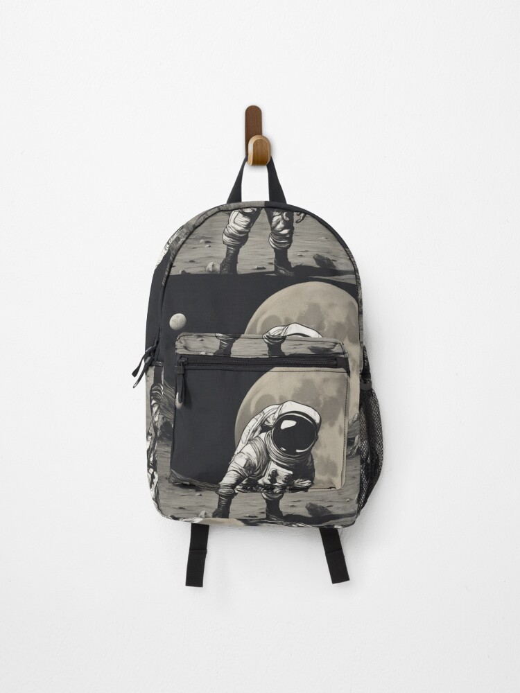 Thumbnail 1 of 3, Backpack, Moon Landing designed and sold by RyoSaeba90.
