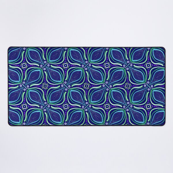 Item preview, Blue Green Metallic Abstract designed and sold by Jane Izzy Designs.