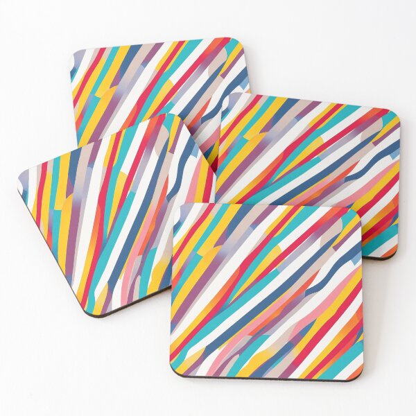 Item preview, Strips, colorful composition designed and sold by CoolPixels.
