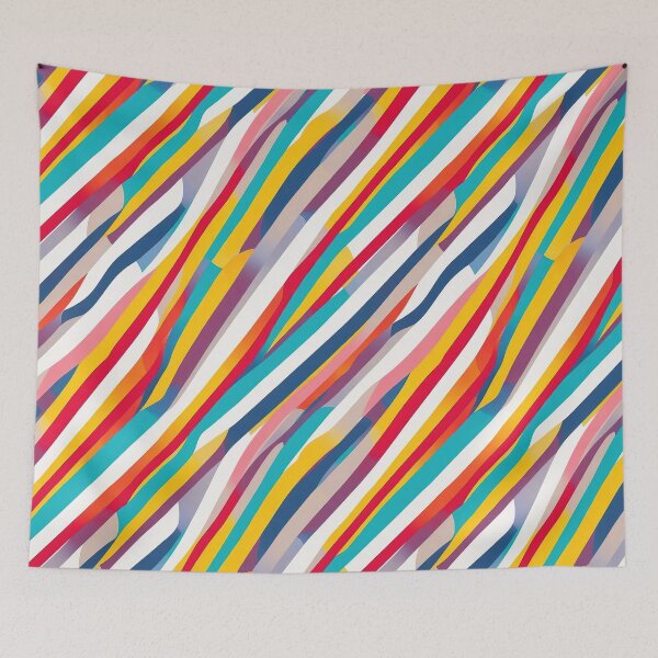 Item preview, Strips, colorful composition designed and sold by CoolPixels.