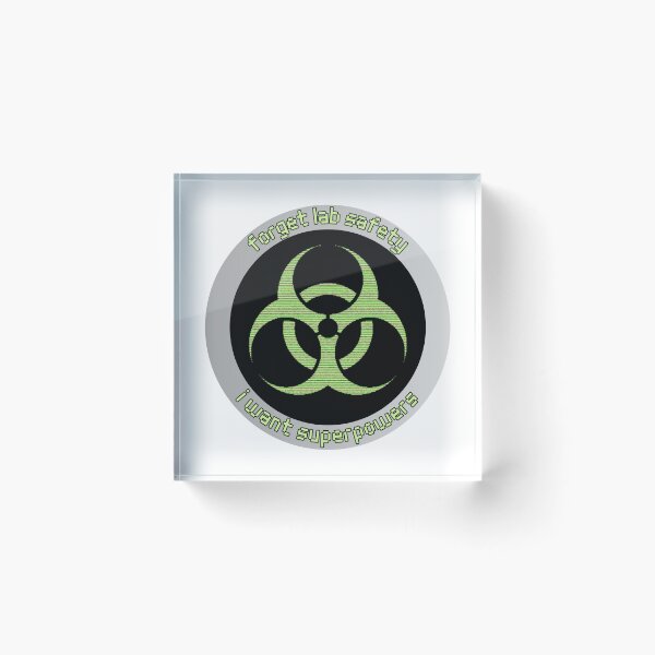 Item preview, forget lab safety- i want superpowers designed and sold by KatesFatCat.