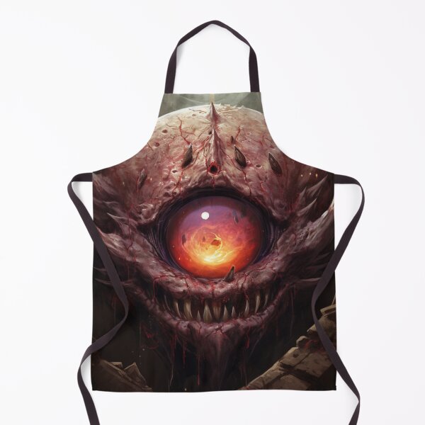 Item preview, À Cyclops monster rpg horror giant eye halloween fantasy Beholder designed and sold by Baba Yaga's Cards.