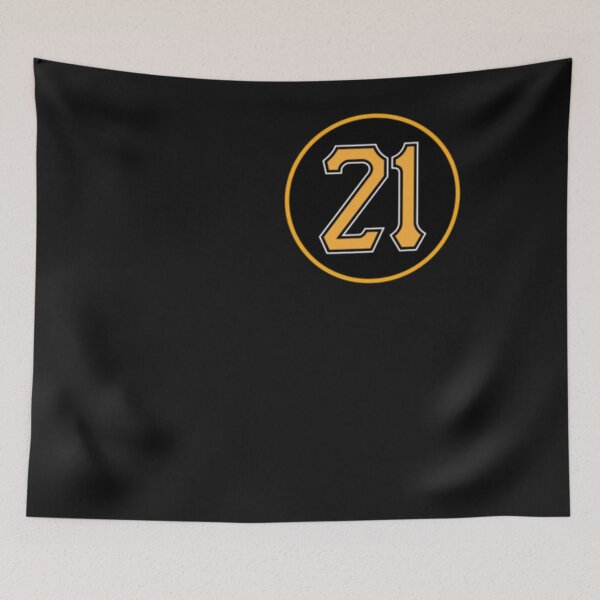 Item preview, Numero 21, number 21, pirates Roberto Clemente MLB designed and sold by YasmeThiel.