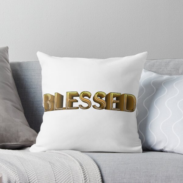 Item preview, Blessed ( vivid 3D letters) designed and sold by FranksArtWorld.