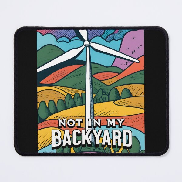 Item preview, No to Wind Turbines Near Me designed and sold by Paleo5135.
