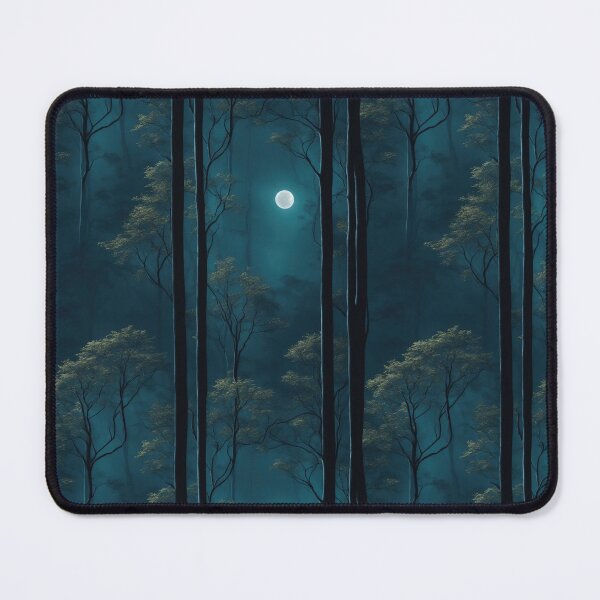 Item preview, Forest scene at night designed and sold by CoolPixels.