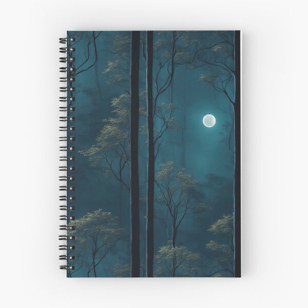 Item preview, Forest scene at night designed and sold by CoolPixels.
