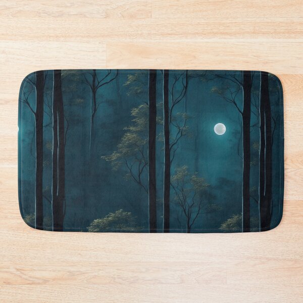 Item preview, Forest scene at night designed and sold by CoolPixels.
