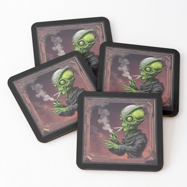 Item preview, Alien smokes cigar designed and sold by RyoSaeba90.