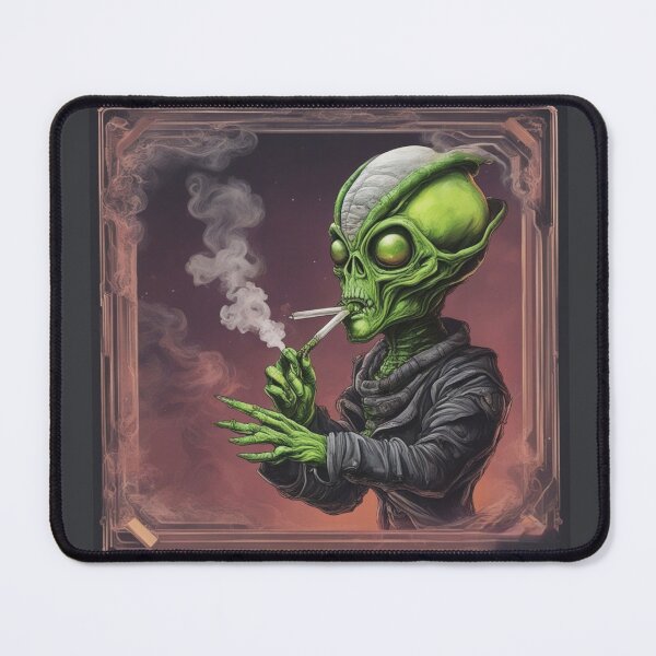 Item preview, Alien smokes cigar designed and sold by RyoSaeba90.