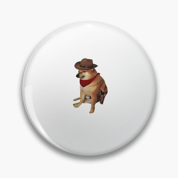 Artikelvorschau, Cheems Doge Cowboy Classic entworfen und verkauft von graysonkylee.