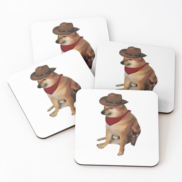 Item preview, Cheems Doge Cowboy Classic designed and sold by graysonkylee.
