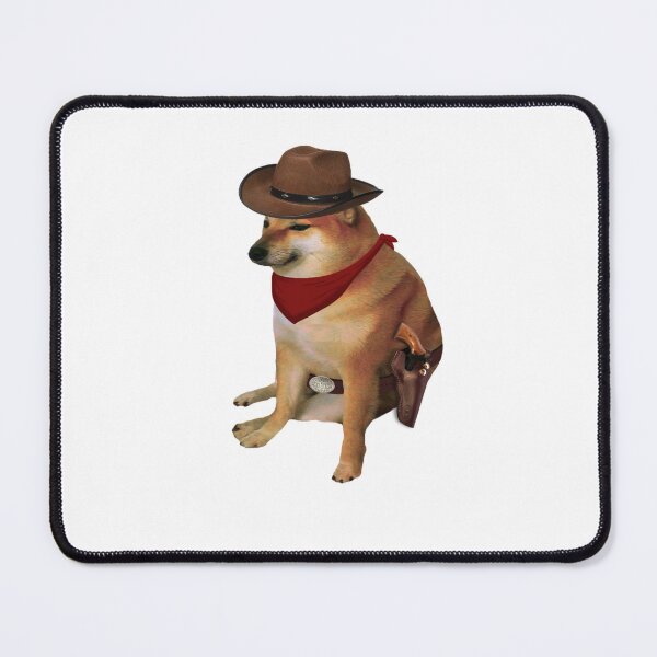Artikelvorschau, Cheems Doge Cowboy Classic entworfen und verkauft von graysonkylee.