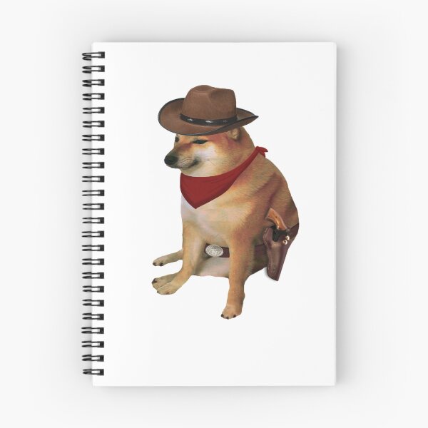Artikelvorschau, Cheems Doge Cowboy Classic entworfen und verkauft von graysonkylee.