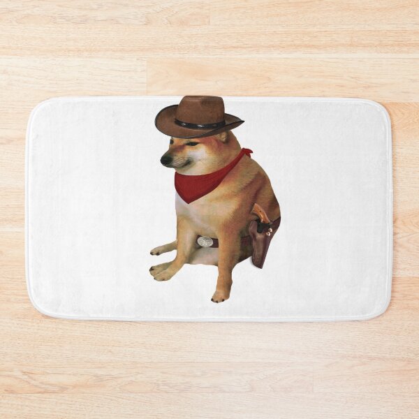 Item preview, Cheems Doge Cowboy Classic designed and sold by graysonkylee.