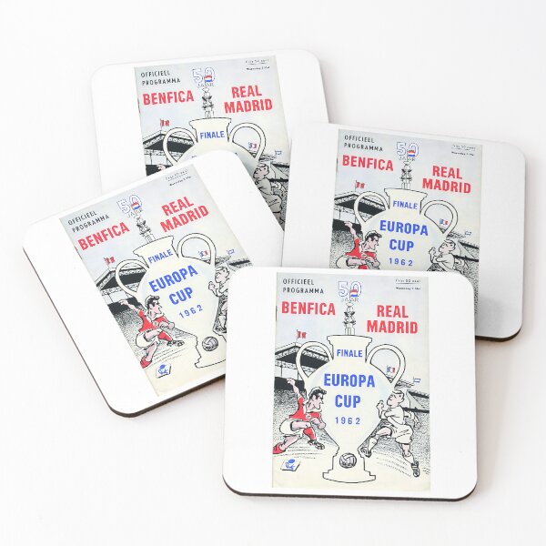 Item preview, Vintage Champions League Final Poster - Real Madrid vs Benfica designed and sold by dal-ieinn.