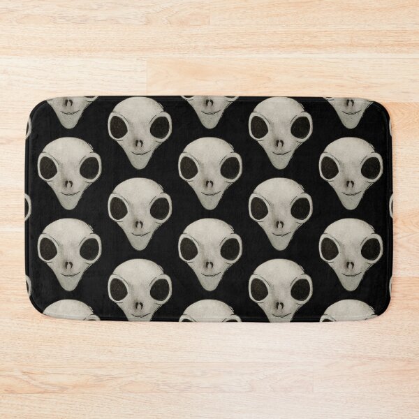 Item preview, Grey alien illustration  designed and sold by Hueyhuesart.