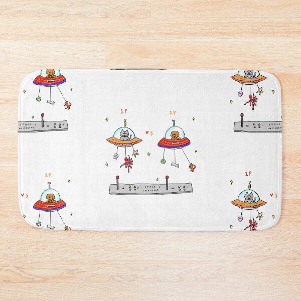 Item preview, Space Invaders Design by ZeesDesign on Redbubble designed and sold by ZEESDESIGN.