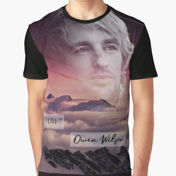 "WOW" Owen Wilson Graphic T-Shirt