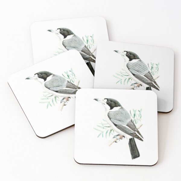 Item preview, Retro Pop Halftone Art featuring a colorful Butcherbird designed and sold by H Jonas.