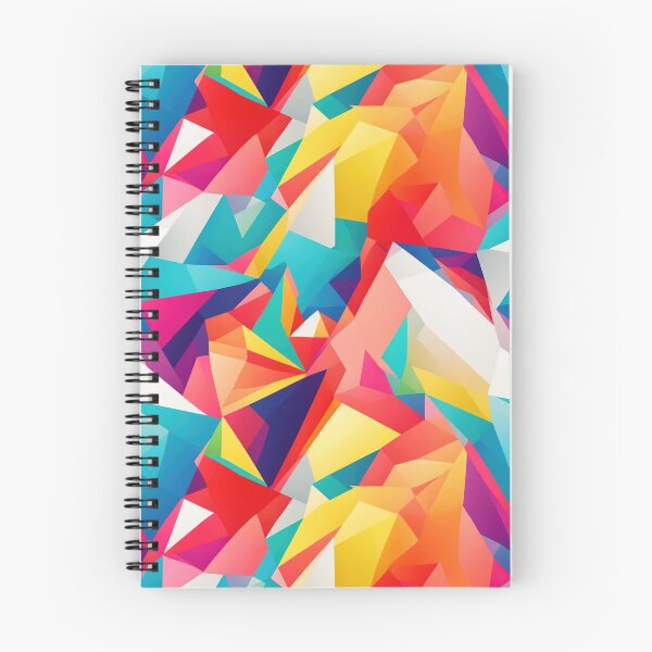 Item preview, Abstract colorful triangles designed and sold by CoolPixels.