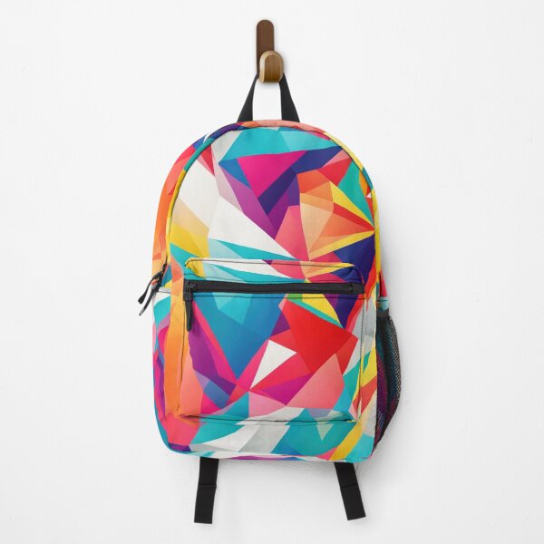 Item preview, Abstract colorful triangles designed and sold by CoolPixels.