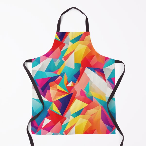 Item preview, Abstract colorful triangles designed and sold by CoolPixels.
