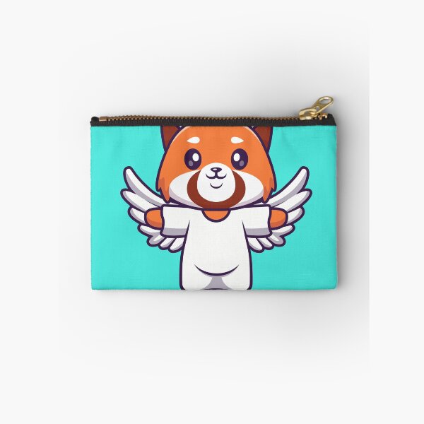 Item preview, Wings of Wonder: Cute Red Panda Angel in Flight designed and sold by hjian8219.