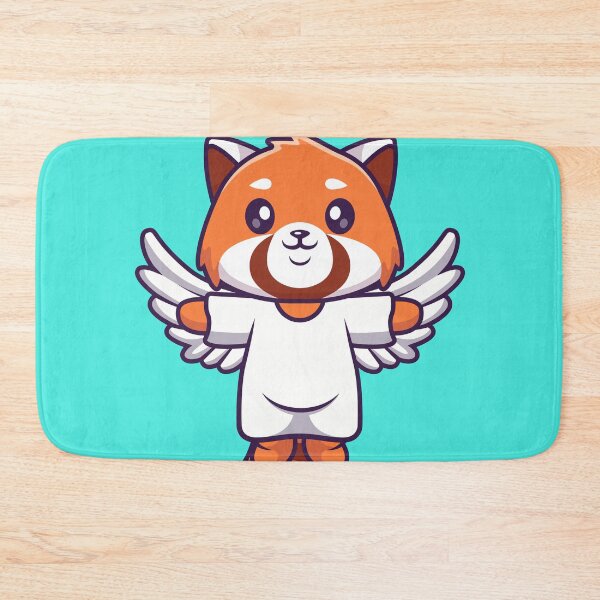 Item preview, Wings of Wonder: Cute Red Panda Angel in Flight designed and sold by hjian8219.