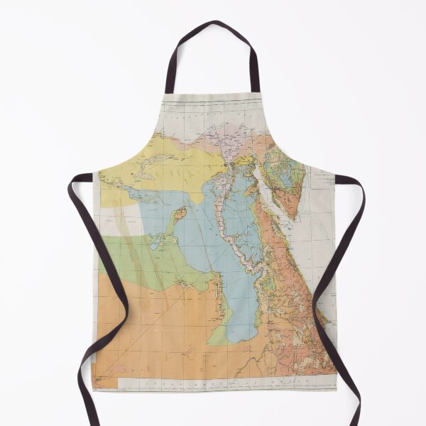 Item preview, Vintage Egypt Geology Map (1928) designed and sold by BravuraMedia.