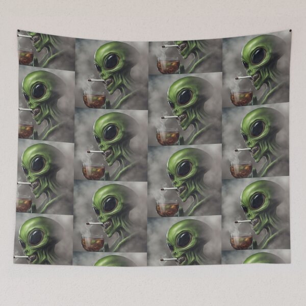 Item preview, Alien smokes 2 designed and sold by RyoSaeba90.