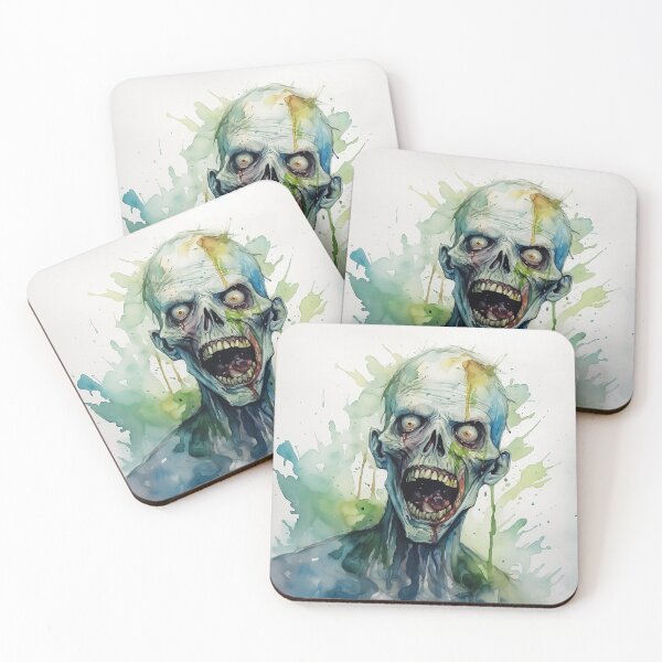 Item preview, Zombie Watercolor 005 designed and sold by UMBRAVISIO.